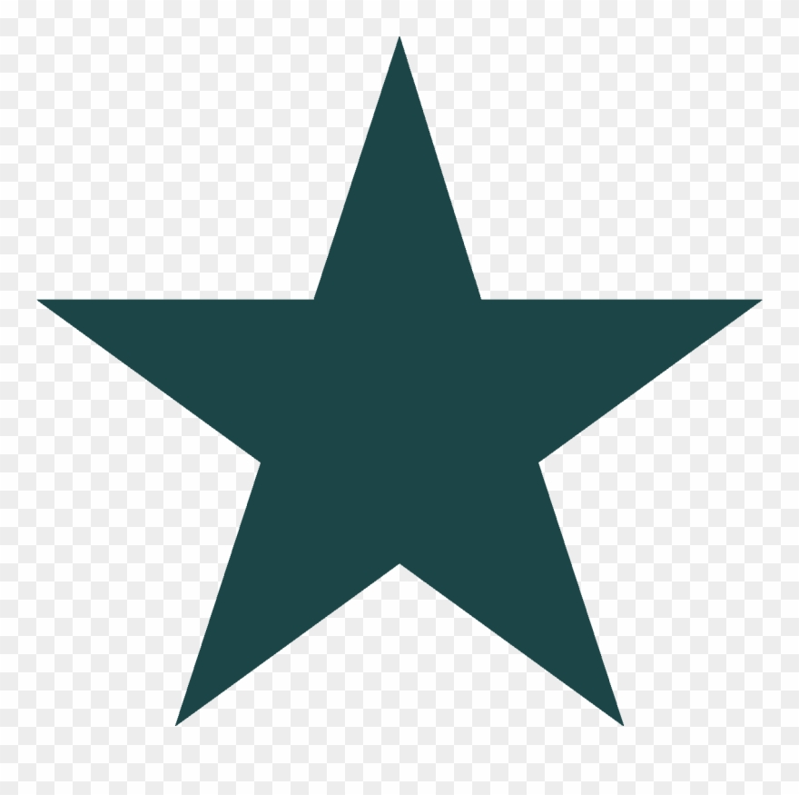 Transparent Background Blue Star Png Clipart