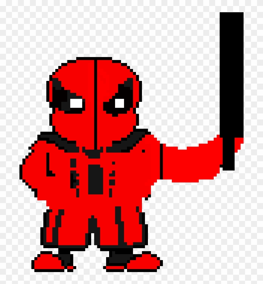 Deadpool The Skeleton - Cartoon Clipart