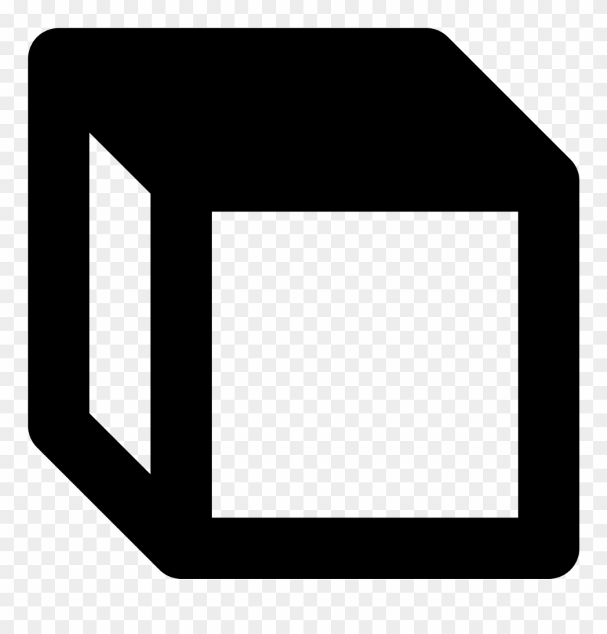 Top View Icon In Material Style Clipart