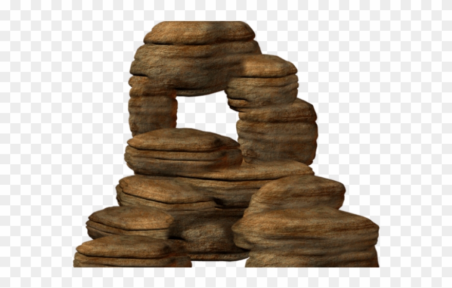 Rock Clipart Pile Rock - Rock Formation Clipart - Png Download