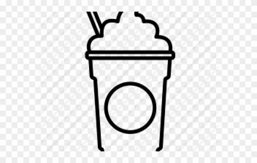 Starbucks Clipart Frapp - Starbucks Outline - Png Download
