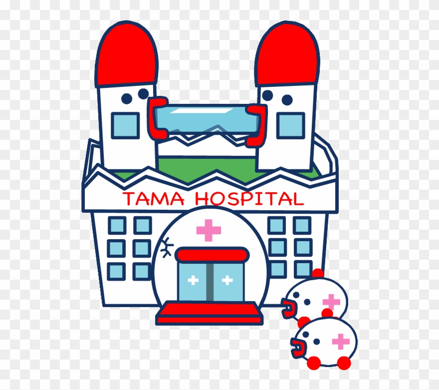 Tamagotchi Hospital - Tamatown Clipart