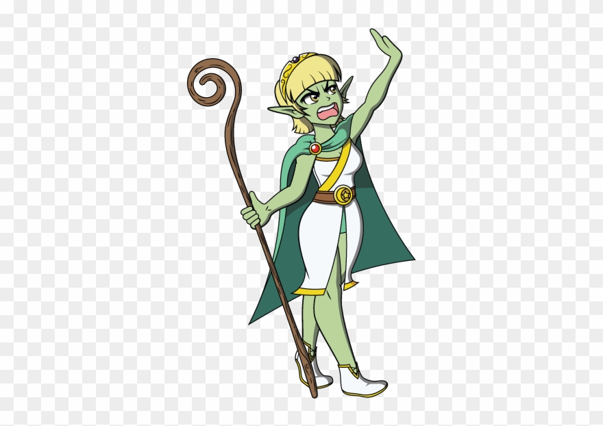 Half-elf • - Cryptofighters Clipart
