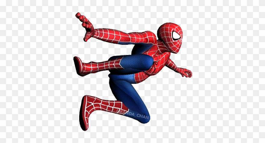 After I Have Finalized My Pose, I Have Did A Render - Spider-man Clipart