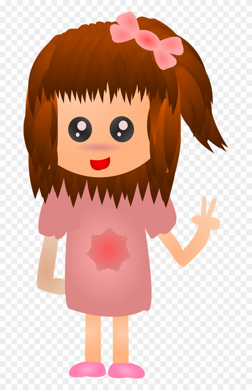 Anime Girl Female - Animasi Anak Perempuan Lucu Clipart