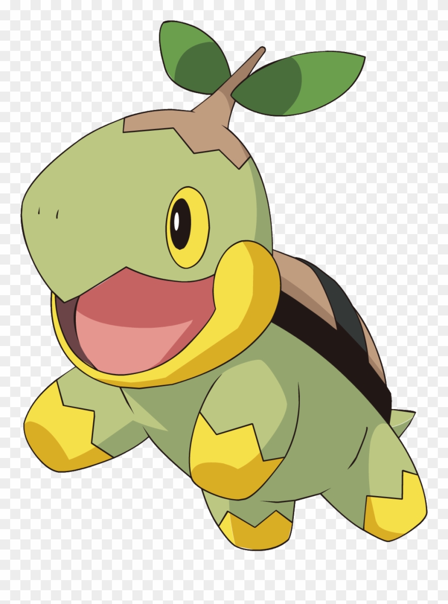 Turtwig Turtwig Clipart - Turtwig Vs Chespin - Png Download