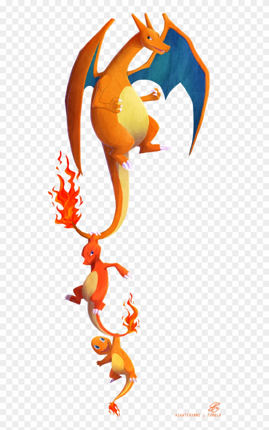 Charmander Evolution Art Pi More Ⓒ - Charmander Evolution Clipart