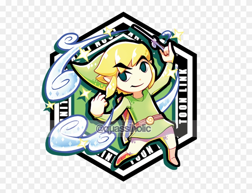 Toon Link Acrylic Charm Clipart