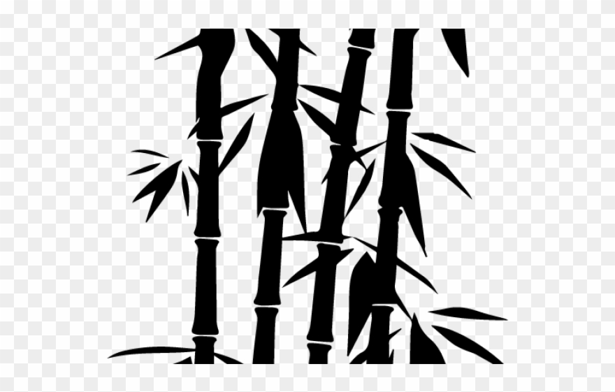 Drawn Bamboo Scenery - Bamboo In Korea Drawing Clipart