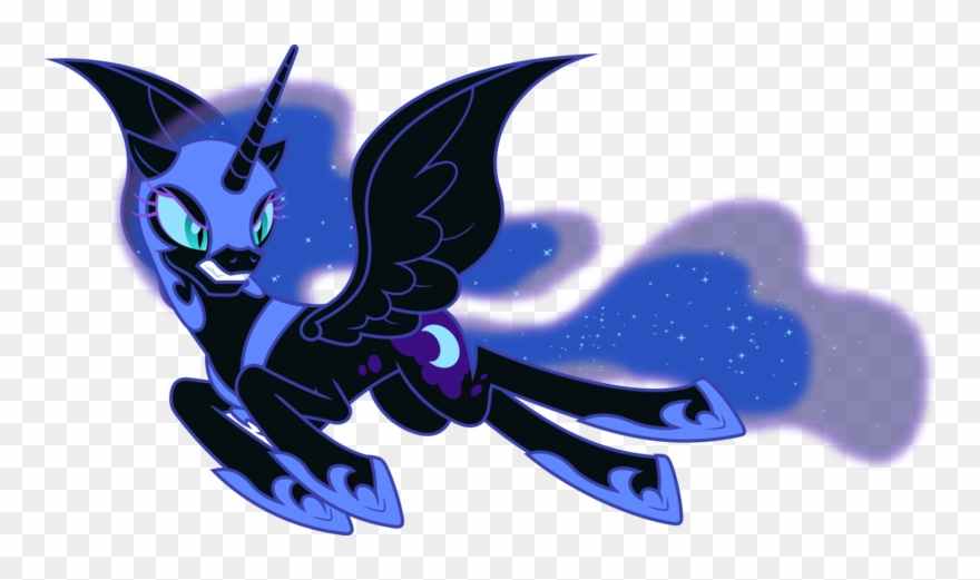 800 X 441 1 - Cute Mlp Nightmare Moon Clipart