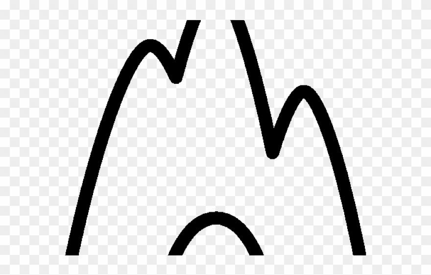 Cave Clipart Transparent - Outline Of A Cave - Png Download