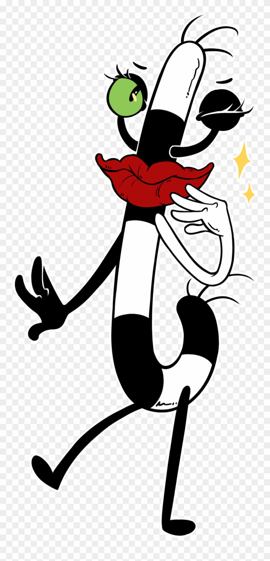 ☆mel's Art Blog☆ Made My Fav Monster Trio Into Stickers - Cartoon Clipart
