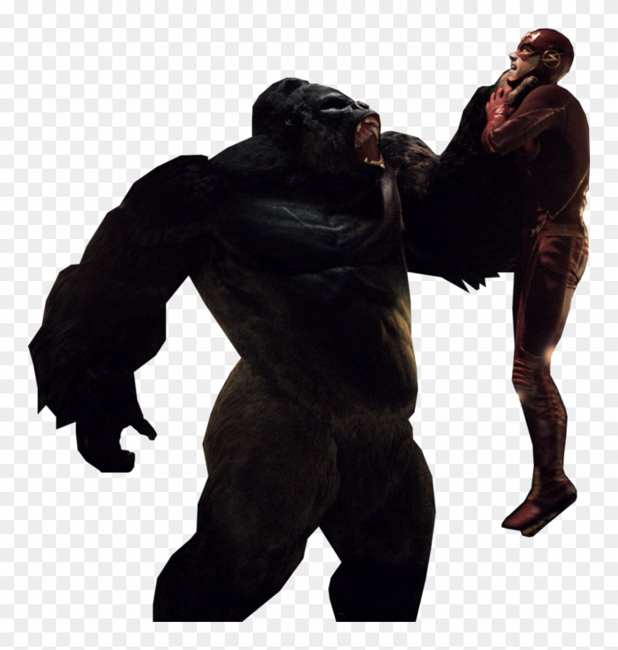 Flash Png Clipart - Gorilla Grodd The Flash Png Transparent Png