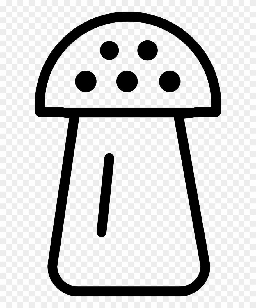 Salt Shaker Outline Svg Png Icon Free Download - Salt Outline Png Clipart