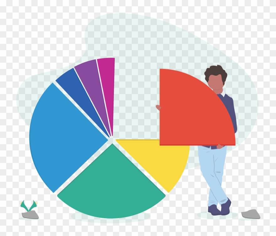 What's The Meaning Of Colors - Pie Chart Clipart