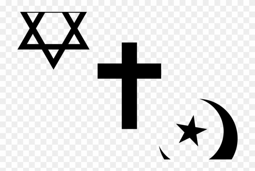 Interfaith Relations In Post-modern Eras - Islam Judaism Christianity Clipart