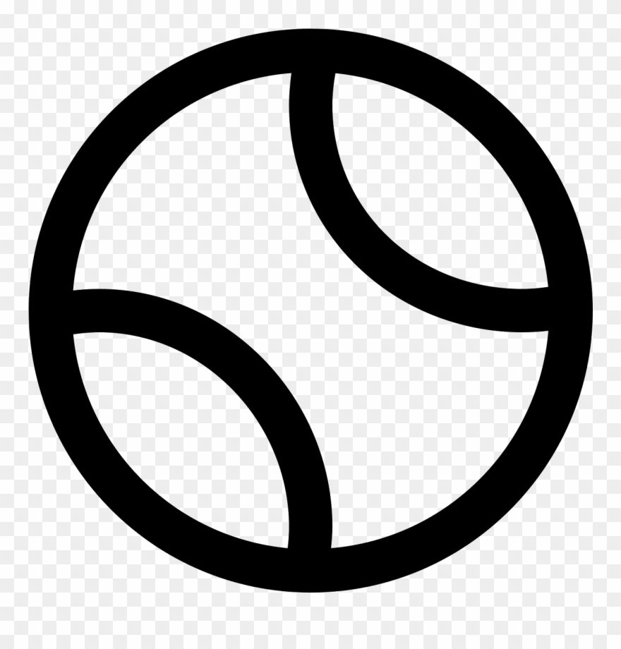 Tennis Ball Icon - Ville De Saint Etienne Clipart