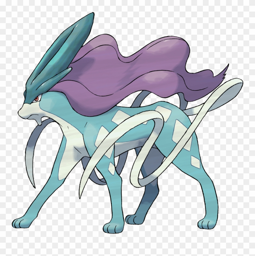 Suicune - Pokemon Suicune Clipart