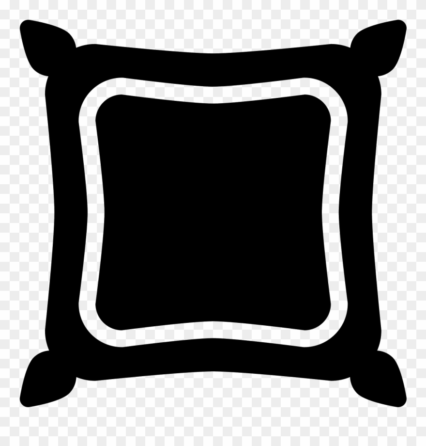Cushion Filled Icon - Cushion Icon Png Clipart
