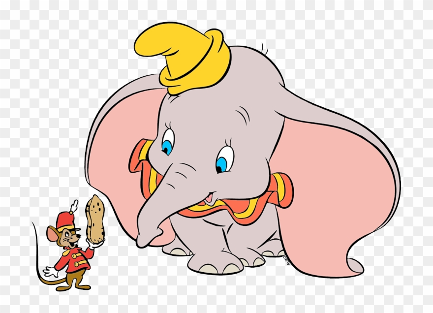 Dumbo Clip Art - Indian Elephant - Png Download