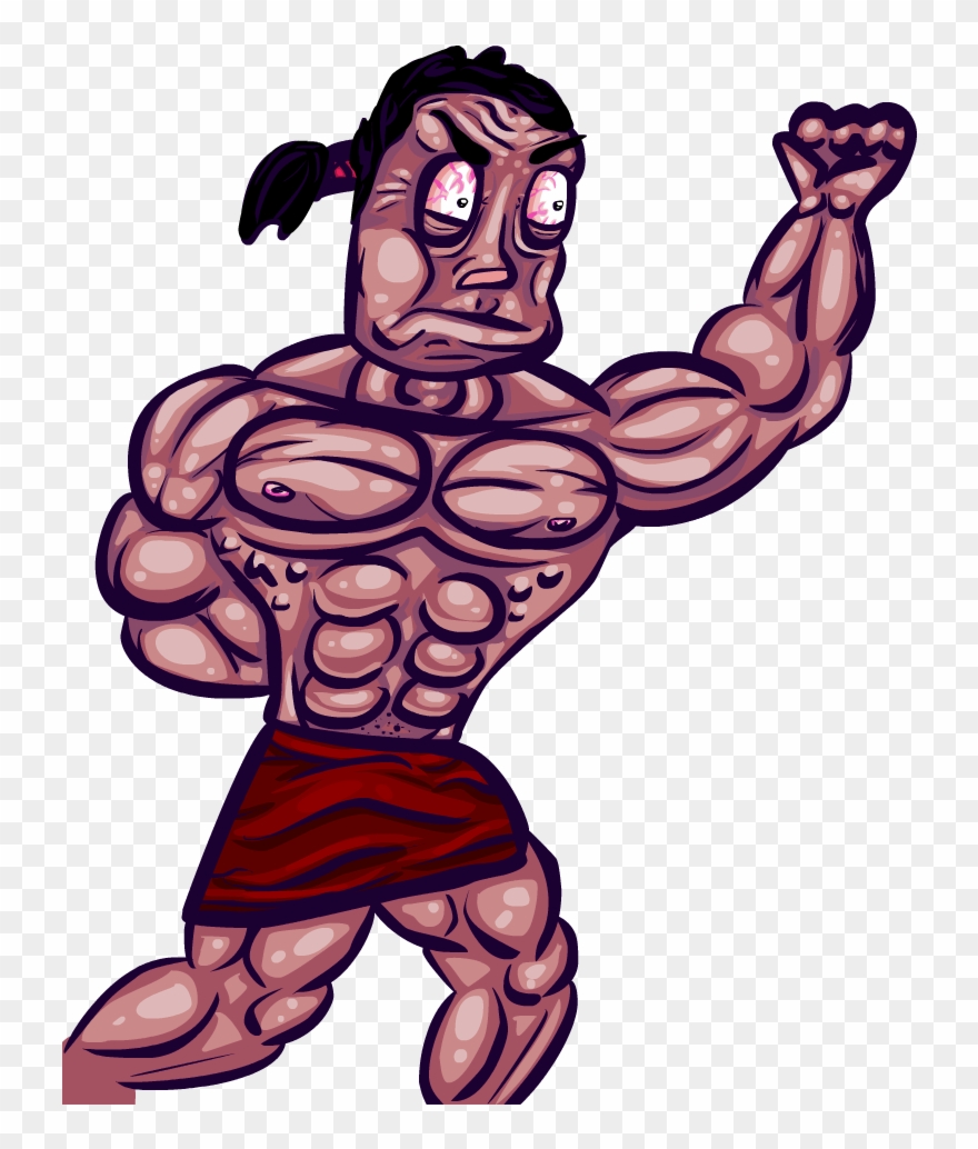 Old Times Brawler - Illustration Clipart