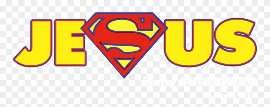 181nocus 1551723623 1f09 3051jesus Is My Superhero - Superman Clipart