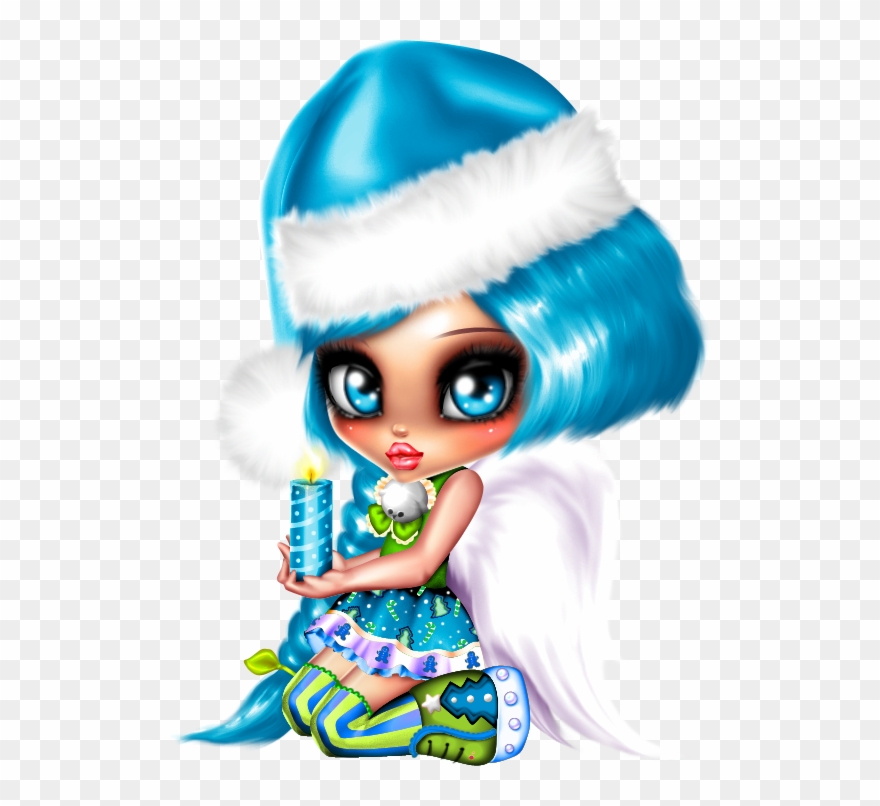 Big Eyes, Gothic, Xmas, Dolls, Cute, Harley Quinn, - Doll Clipart