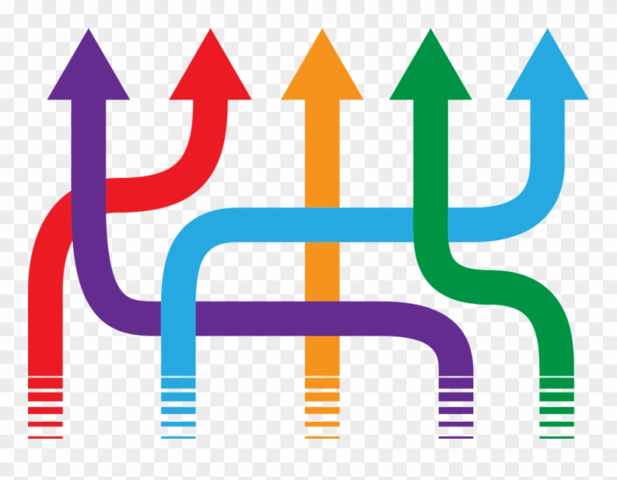 Graphic Arrows - Directions Png Clipart