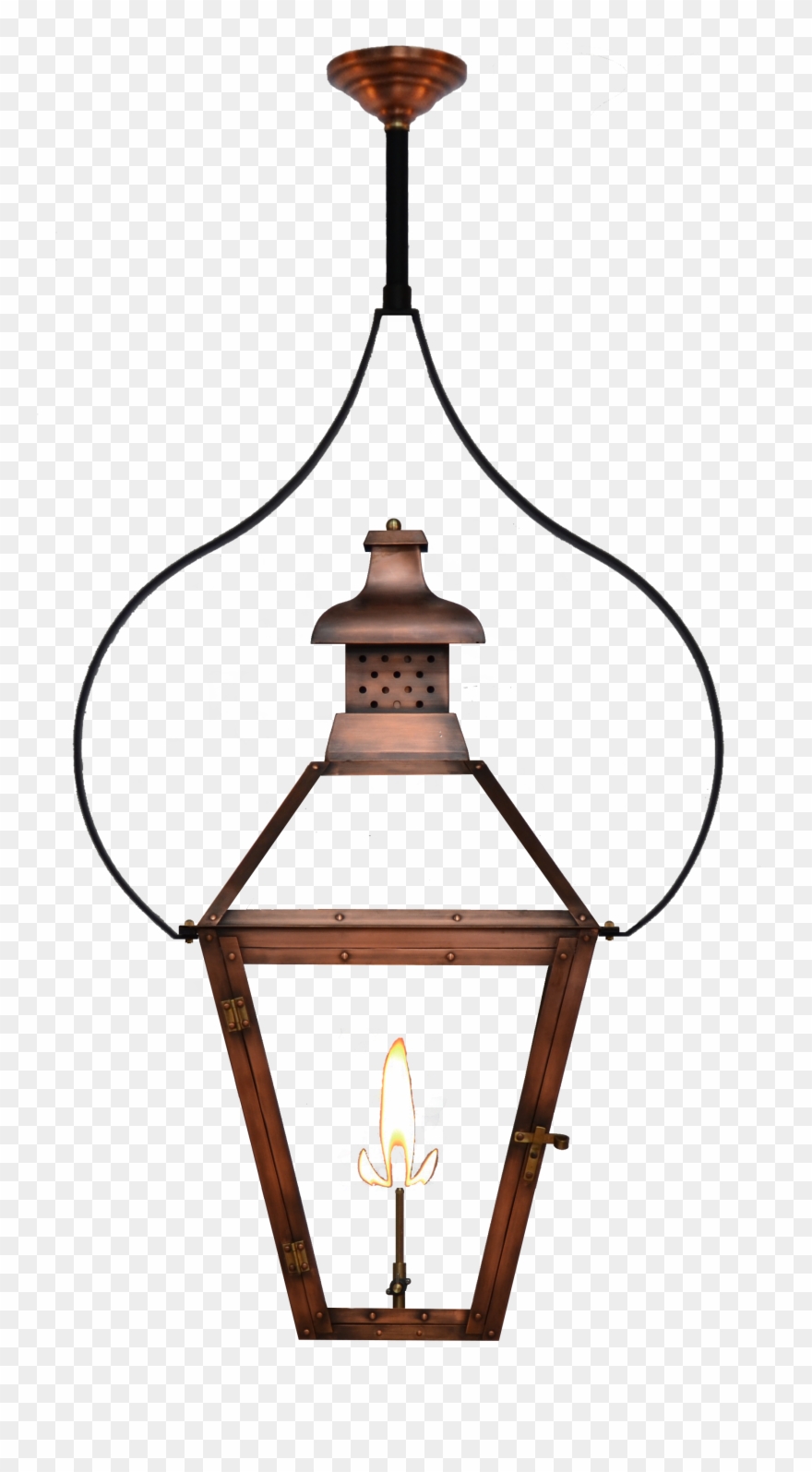 Pebble Hill Lantern On Pendant Yoke - Pebble Hill Lantern Coppersmith Clipart