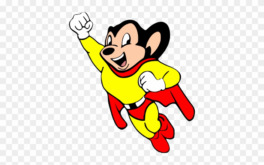 Manmade Mighty Mouse Mighty Mouse Clipart (3667822) PinClipart