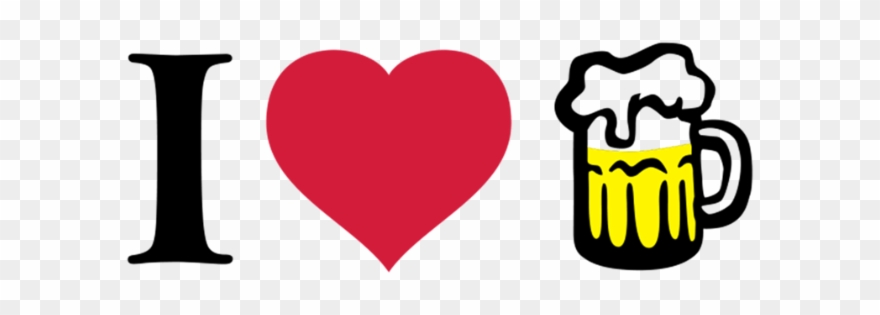 I Love Beer Alot - Digital Foci Data Pocket Clipart