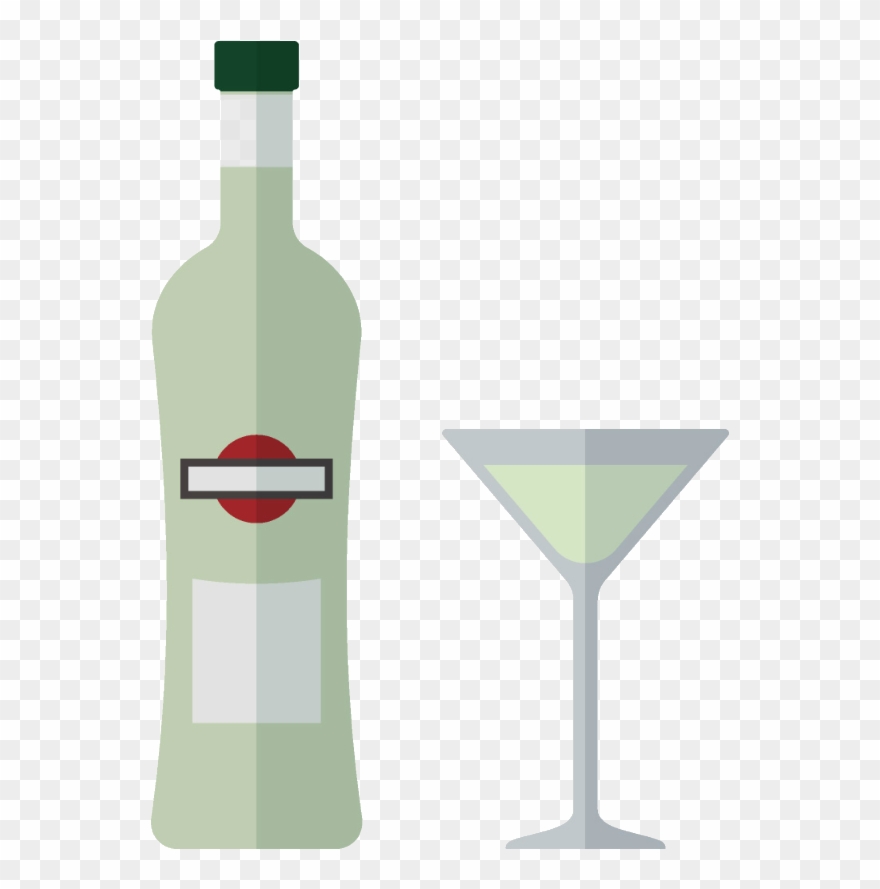 From Popular Classics Like Vodka And Whiskey To Everything - Glass Bottle Clipart