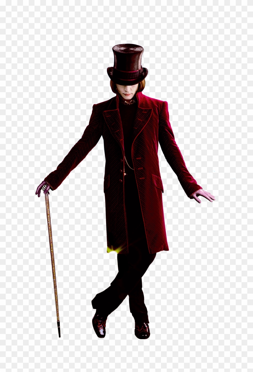 Willy Wonka Png - Willy Wonka Johnny Depp Shoes Clipart