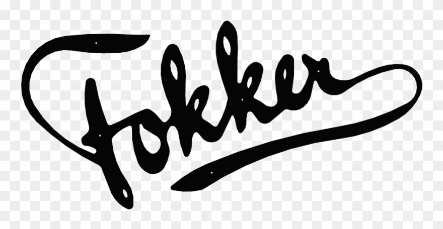 Ww1 003 C Fokker Script - Fokker Clipart