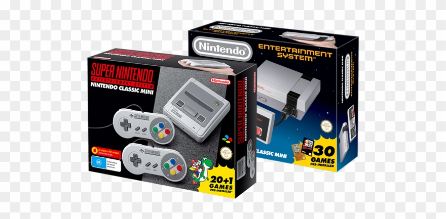 Nintendo Classics Mini - Snes Super Nintendo Mini Clipart
