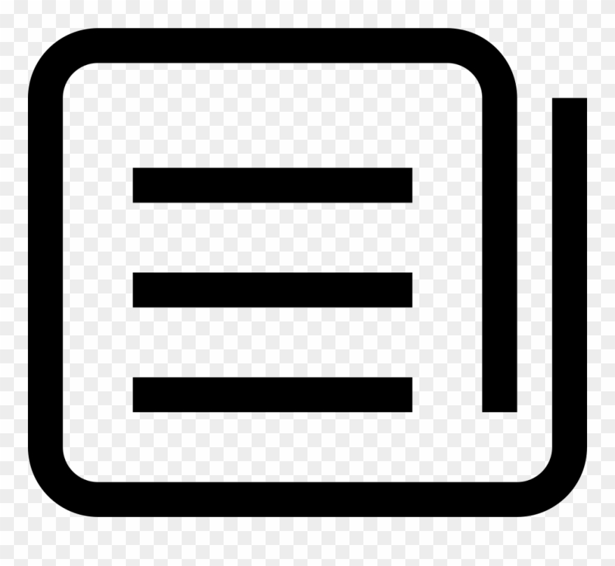 Png File - Headlines Icon Png Clipart