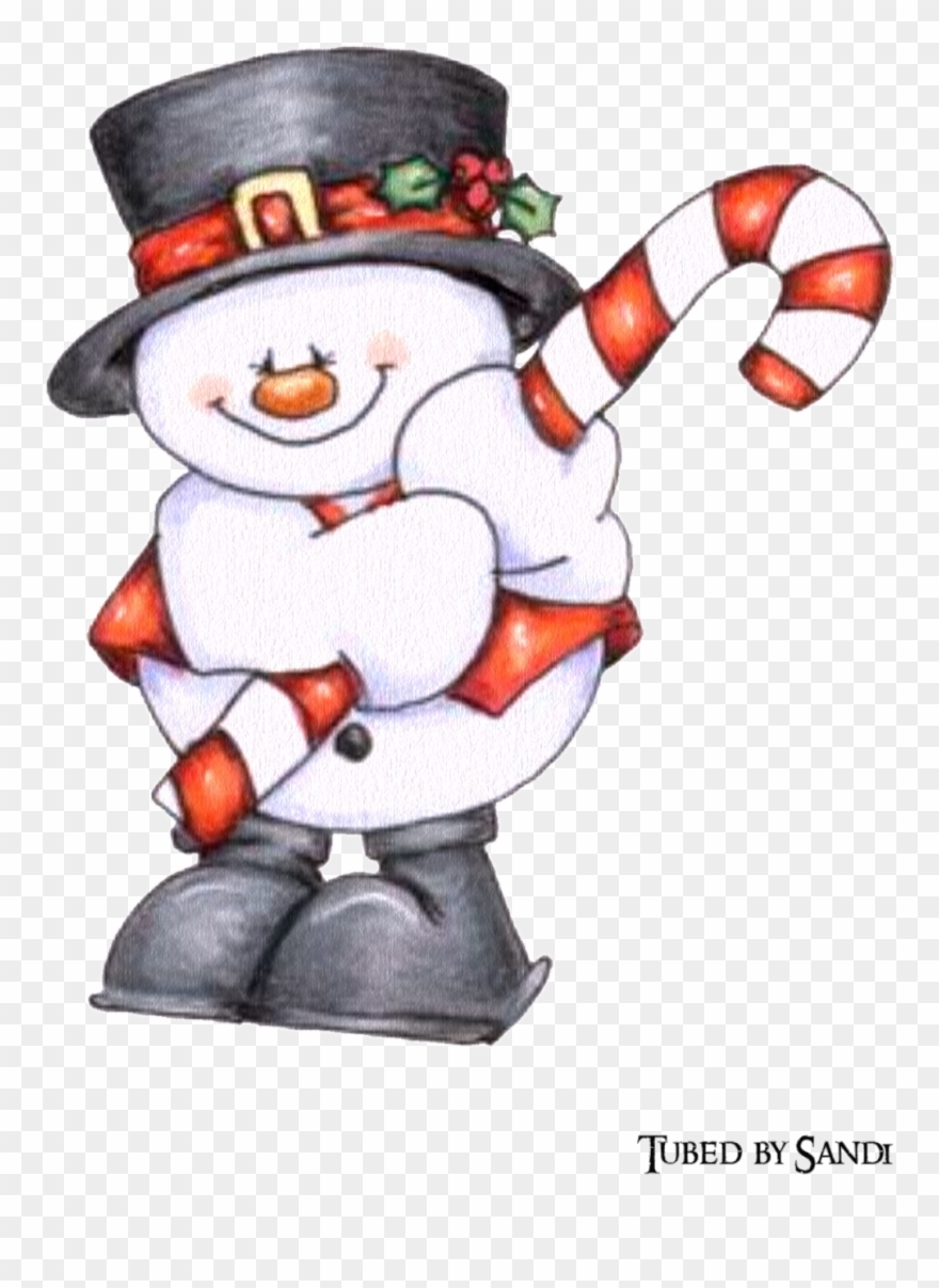 Clipart Snowman - Png Download