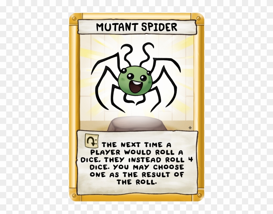 And Then Use The D6 ), Am I Able To Re-roll All Four - Binding Of Isaac Four Souls Cards Clipart