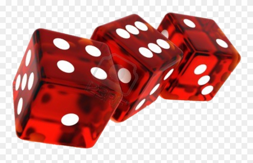 Transparent Red Dice 8 Sided - Casino Dice Png Clipart