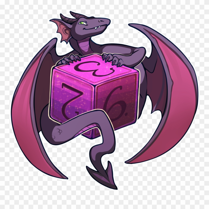 A Rogue's Best Friend, This Sly Little Dragon Is Here - Illustration Clipart