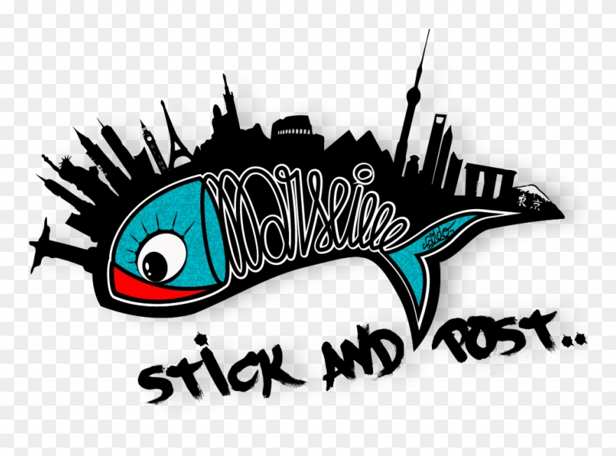 Participez À Stick And Post - Illustration Clipart