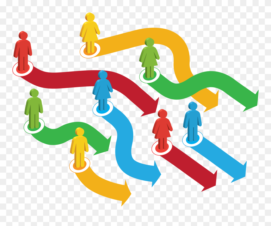 Learning Pathways Graphic 02 Clipart