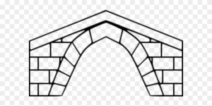 Bridge Clipart Black And White - Clip Art - Png Download
