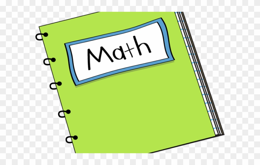 Notebook Clipart Homework - Math Clip Art Transparent - Png Download