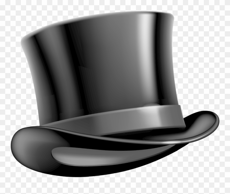 Top Hat Clipart Butterfly Clipart - Top Hat Transparent Png