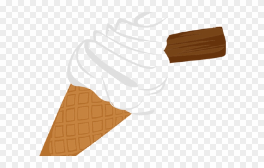 Waffle Cone Clipart Purple - Ice Cream Bar - Png Download