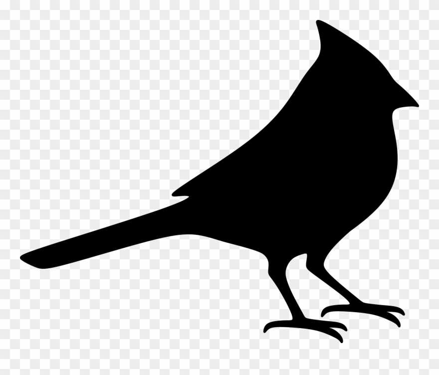Cardinal Silhouette Clipart