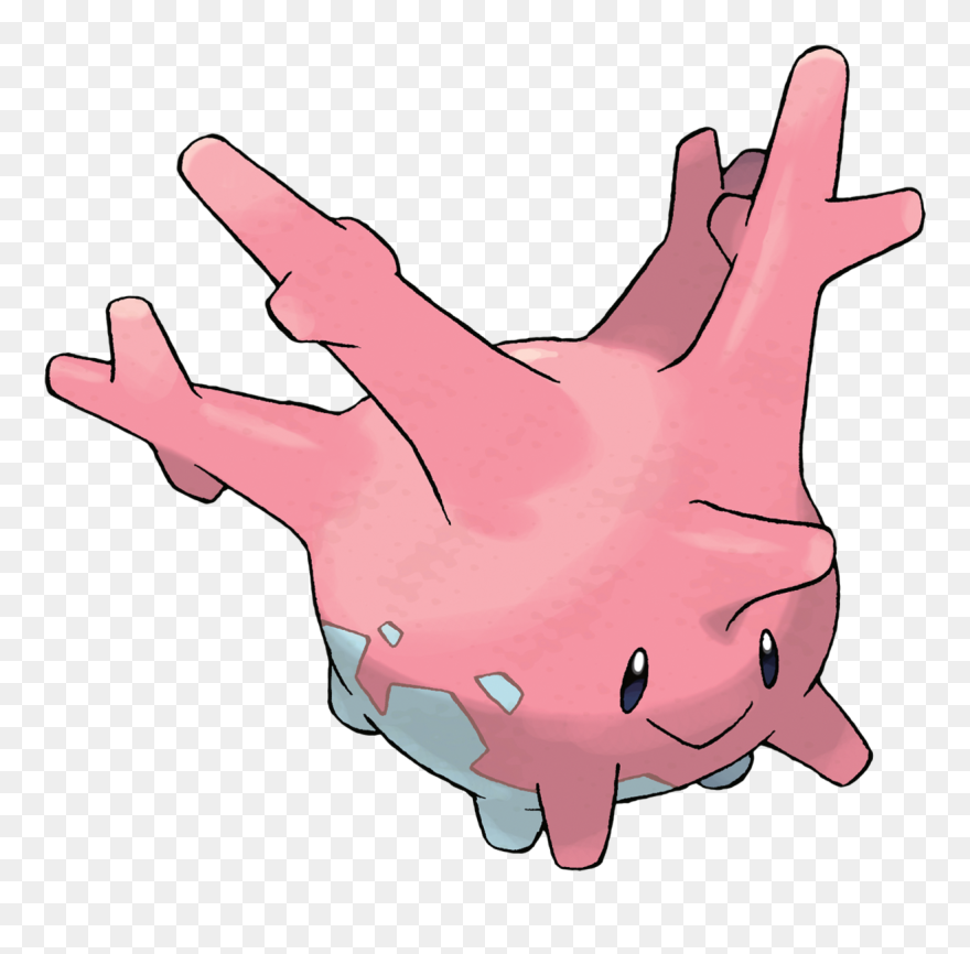 Corsola - Pokemon 222 Clipart