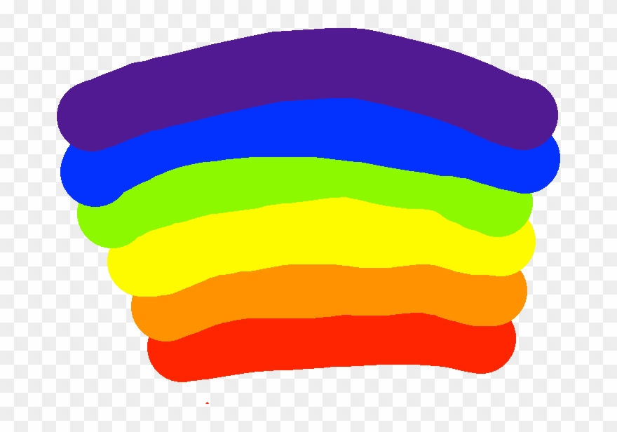 Rainbow Trails Clipart