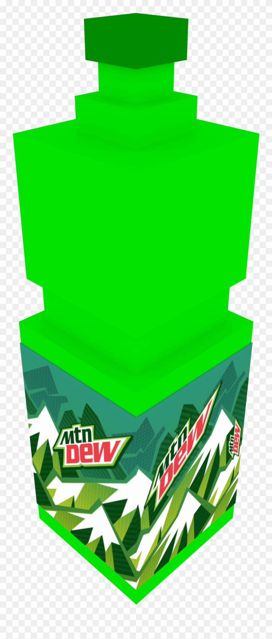 Mountain Dew Bottle Transparent Background Download Clipart